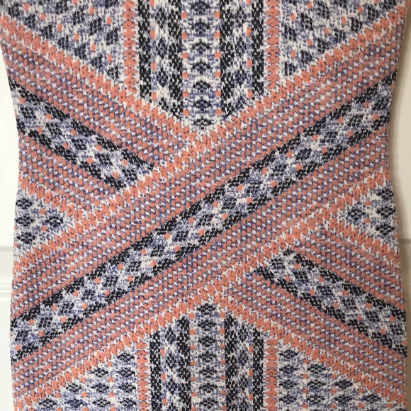 BCBGMAXAZRIA Purple Plunge Body-con Dress Size XXS - Picture 3 of 7